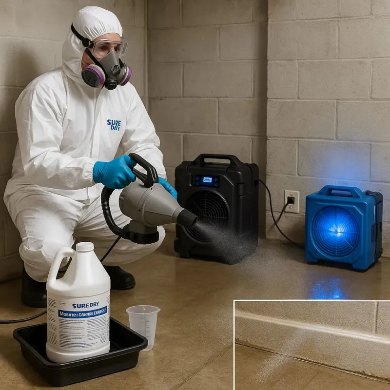 Sanitization and Odor Removal process in Tremont, ME